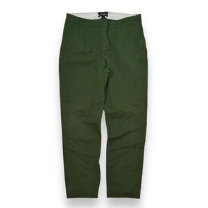 J Crew Martie Khaki‎ Chino Pants Womens 4 Green